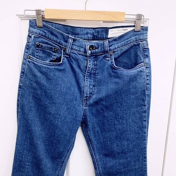 Rag & Bone Hana Jeans in Clean El - Picture 3 of 8